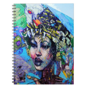 Caderno Espiral Notebook LA Art