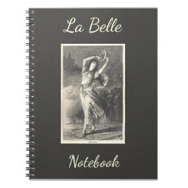 Caderno Espiral Notebook La Belle Esmeralda Spiral