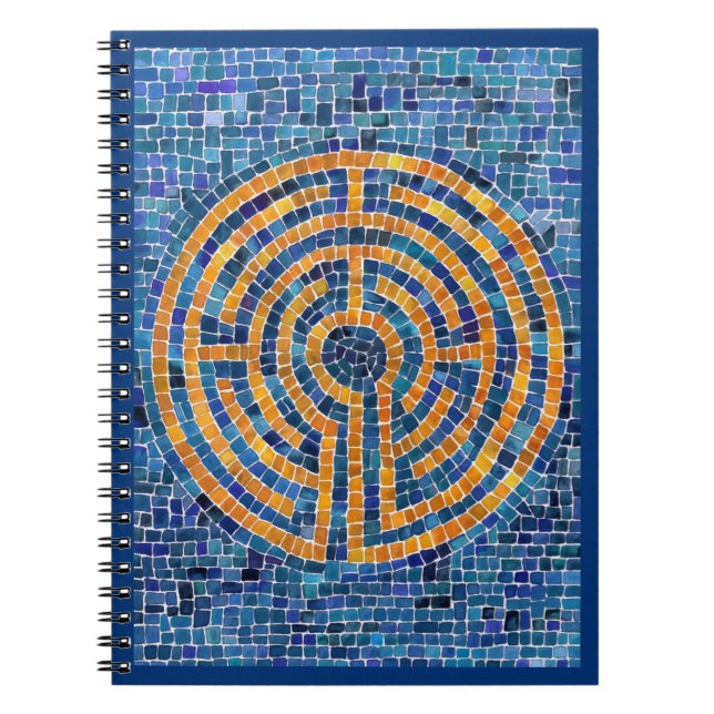 Caderno Espiral Notebook LABYRINTH IV 6,5x8,75 (Frente)