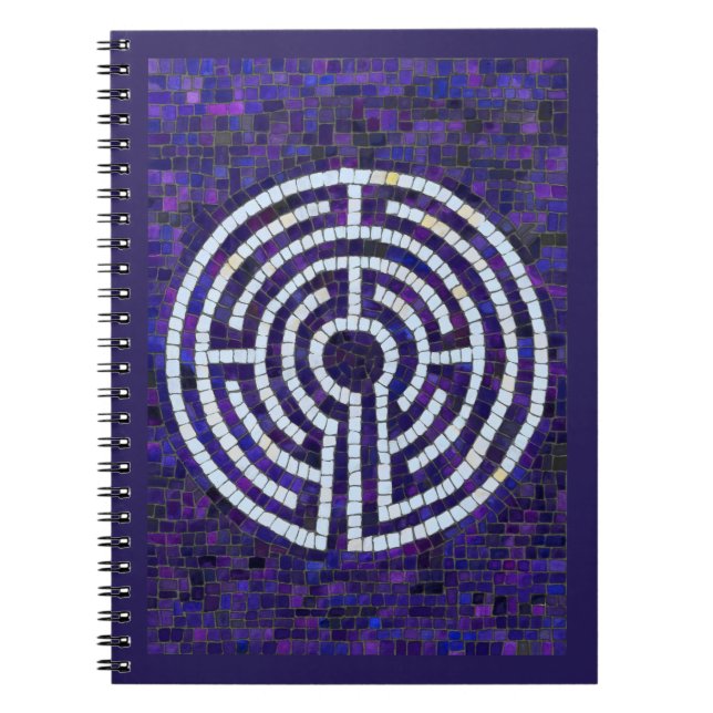 Caderno Espiral Notebook LABYRINTH VIII 6,5x8,75 (Frente)