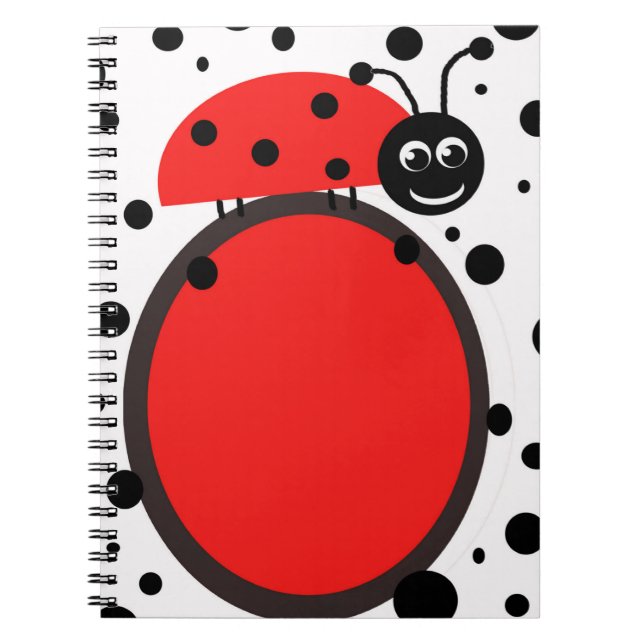 Caderno Espiral Notebook Ladybug (Frente)