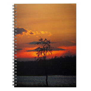 Caderno Espiral Notebook lago Paradise