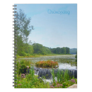 Caderno Espiral Notebook Lake Quanopaug