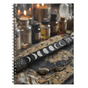 Caderno Espiral Notebook Lâmpada Alchemy Candlelit