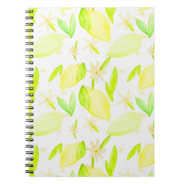 Caderno Espiral Notebook Lemon Limão Lovely (Frente)