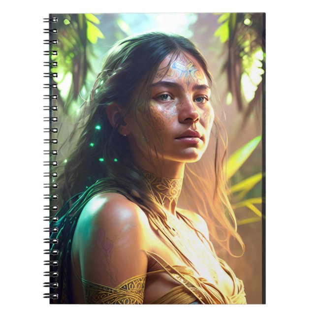 Caderno Espiral Notebook Lemuriano Priestess (Frente)