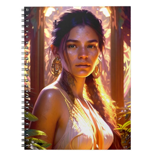 Caderno Espiral Notebook Lemuriano Priestess (Frente)
