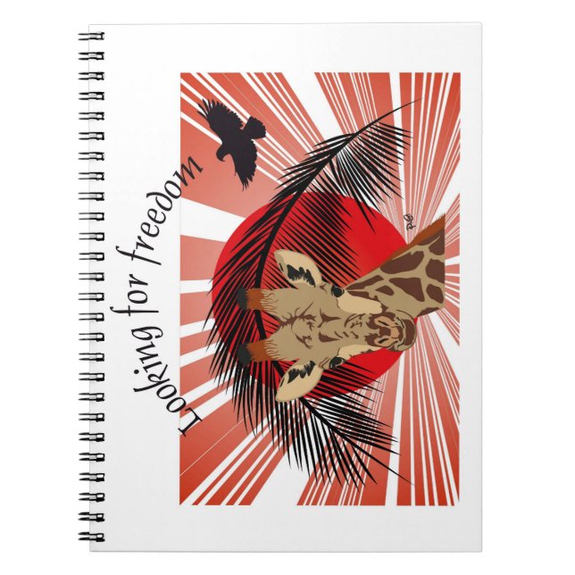 Caderno Espiral Notebook Liberdade (Frente)