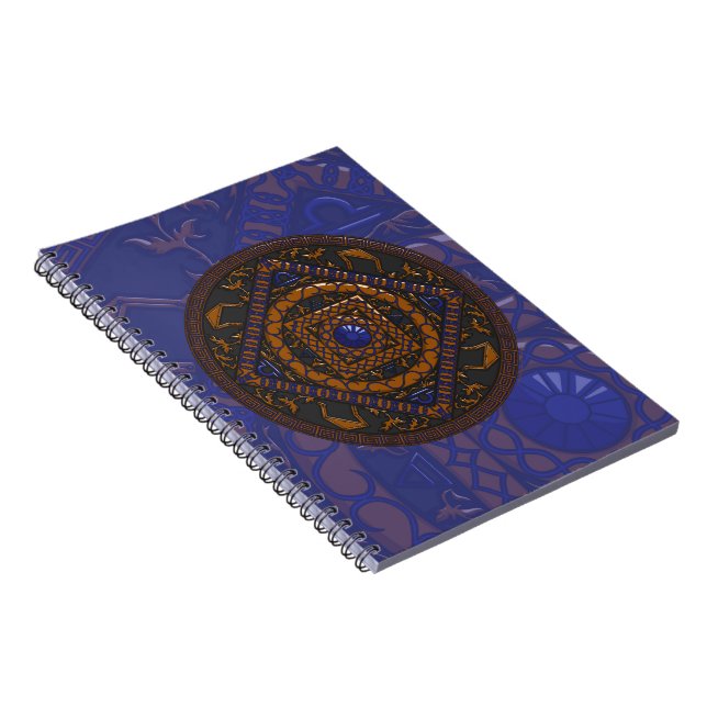 Caderno Espiral Notebook Libra Mandala (Lado Direito)