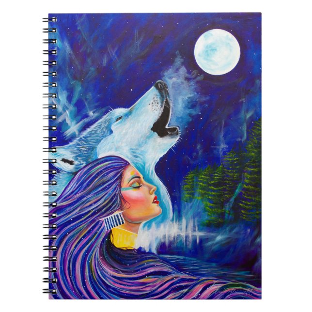 Caderno Espiral Notebook "Light Expansion" (Frente)