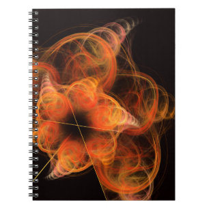 Caderno Espiral Notebook Lightworks Abstrato Art
