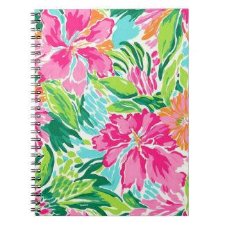 Caderno Espiral Notebook Lilly Floral