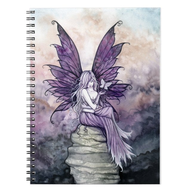 Caderno Espiral Notebook Lindo Fada (Frente)