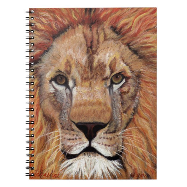 Caderno Espiral Notebook Lion (Frente)