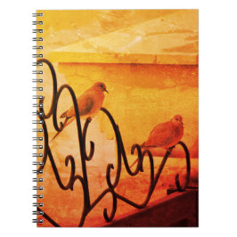 Caderno Espiral Notebook Little Dovs
