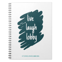 Notebook Live Laugh Lobby