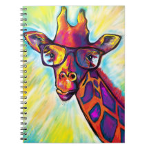 Notebook Louco Girafa Man