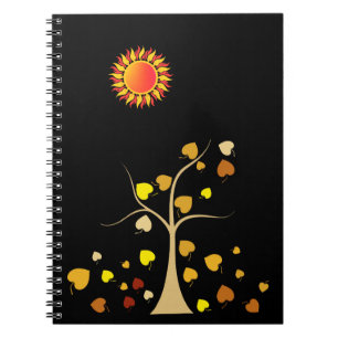 Caderno Espiral Notebook Love Tree
