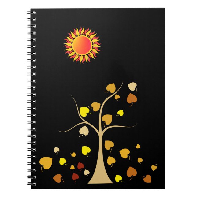 Caderno Espiral Notebook Love Tree (Frente)