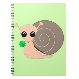 Caderno Espiral Notebook + Lucky Snail
