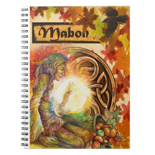 Caderno Espiral Notebook MABON SABBAT