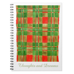Caderno Espiral Notebook MAC GREGOR TARTAN 6.5x8.75