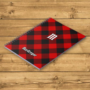 Caderno Espiral Notebook MacGregor Rob Roy Tartan