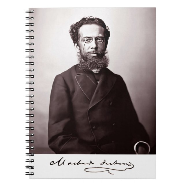 Caderno Espiral Notebook Machado de Assis (Frente)