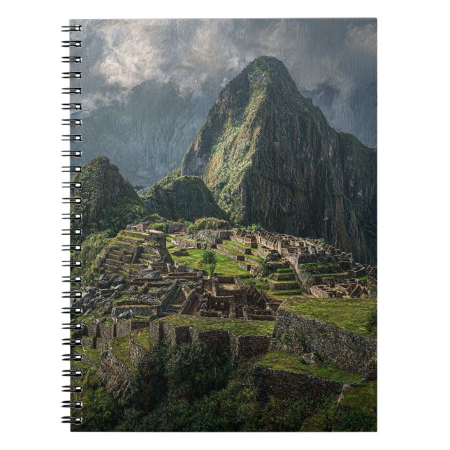 Caderno Espiral Notebook Machu Picchu Mystique (Frente)