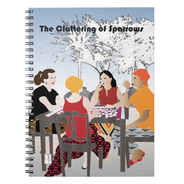 Caderno Espiral Notebook Mah Jongg Alfresco (Frente)