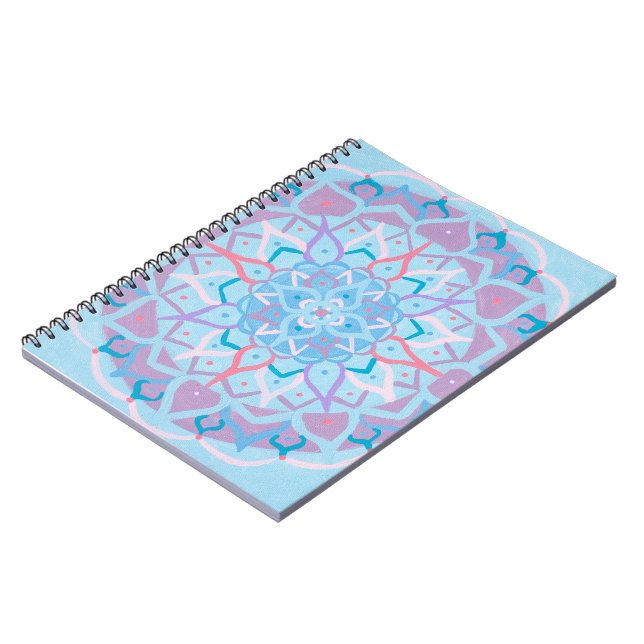 Caderno Espiral Notebook Mandala (Left Side)