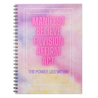 Caderno Espiral Notebook Manifesto