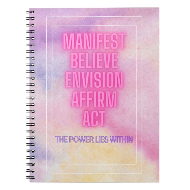 Caderno Espiral Notebook Manifesto (Frente)