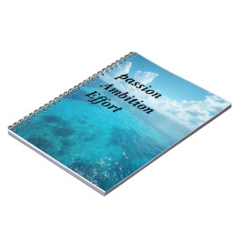 Caderno Espiral Notebook marinho