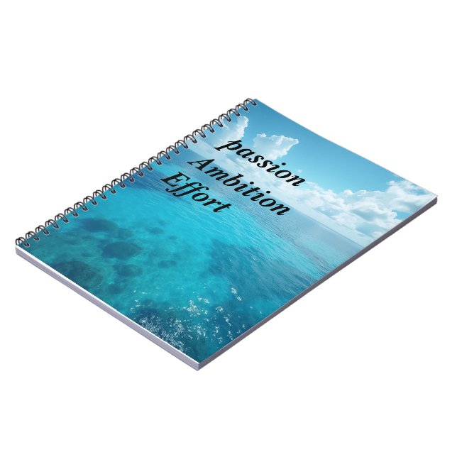 Caderno Espiral Notebook marinho (Left Side)