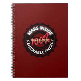 Caderno Espiral Notebook Mars Dentro