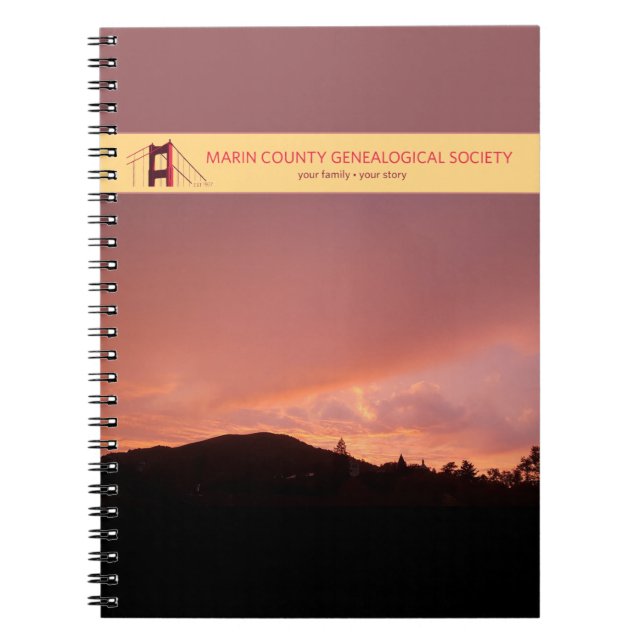Caderno Espiral Notebook MCGS Bald Hill (Frente)