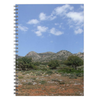 Caderno Espiral Notebook mediterrânico