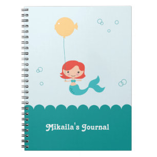 Caderno Espiral Notebook Mermaid