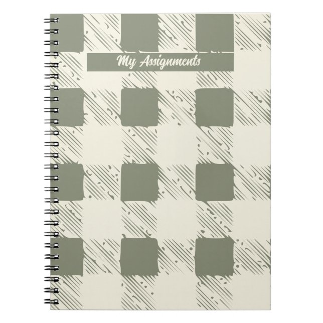 Caderno Espiral Notebook Minhas Atribuições (Frente)