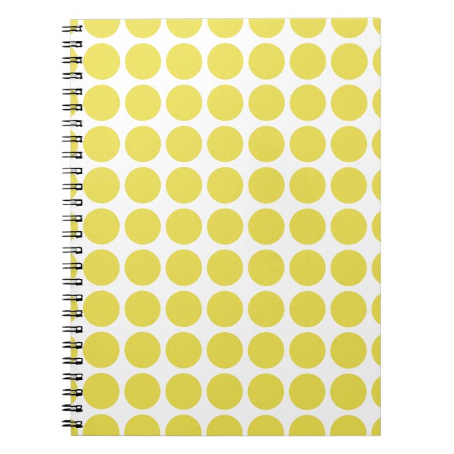 Caderno Espiral Notebook Mini Bolinhas (Frente)