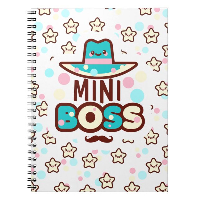 Caderno Espiral Notebook Mini Boss (Frente)