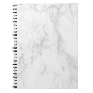 Caderno Espiral Notebook Mínimo Preto e Branco
