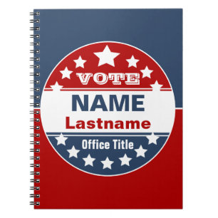 Caderno Espiral Notebook Modelo de campanha personalizado