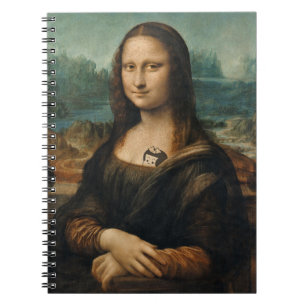 Caderno Espiral Notebook "Mona Lisa"