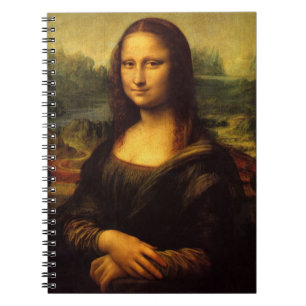 Caderno Espiral notebook Mona Lisa