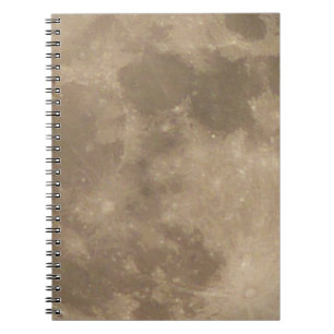 Caderno Espiral Notebook Moon cheio Ofertas de Diários
