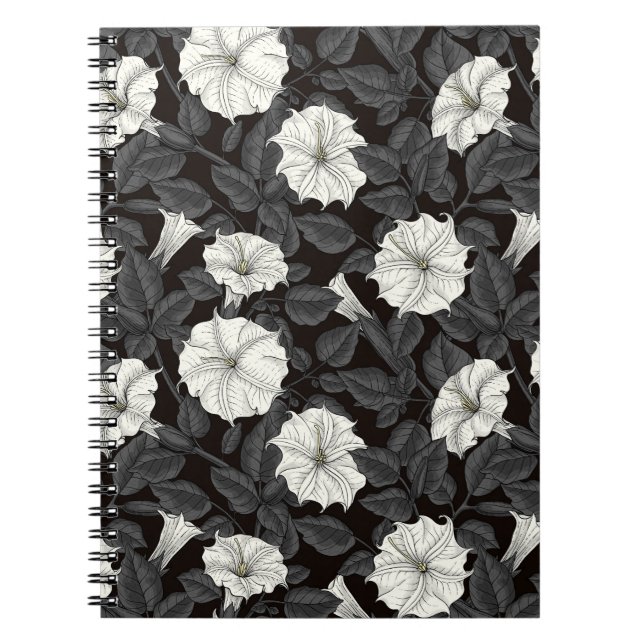 Caderno Espiral Notebook Moonflower (Frente)