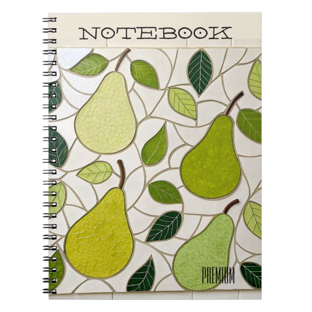 Caderno Espiral Notebook Mosaico Fair Premium (Frente)