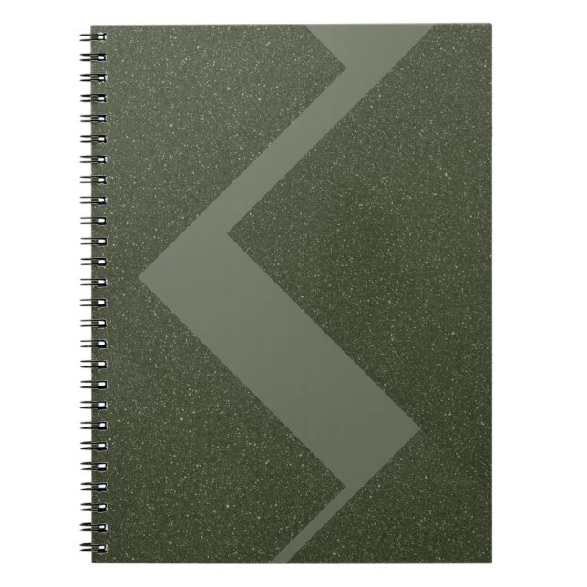 Caderno Espiral Notebook Moss Green Spiral (Frente)